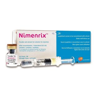 Vacuna Nimenrix Meningococo Pfizer Inyectable Frasco x 1 Ampolla