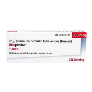 Inmunoglobulina Rho Rhophylac Csl Behring Caja